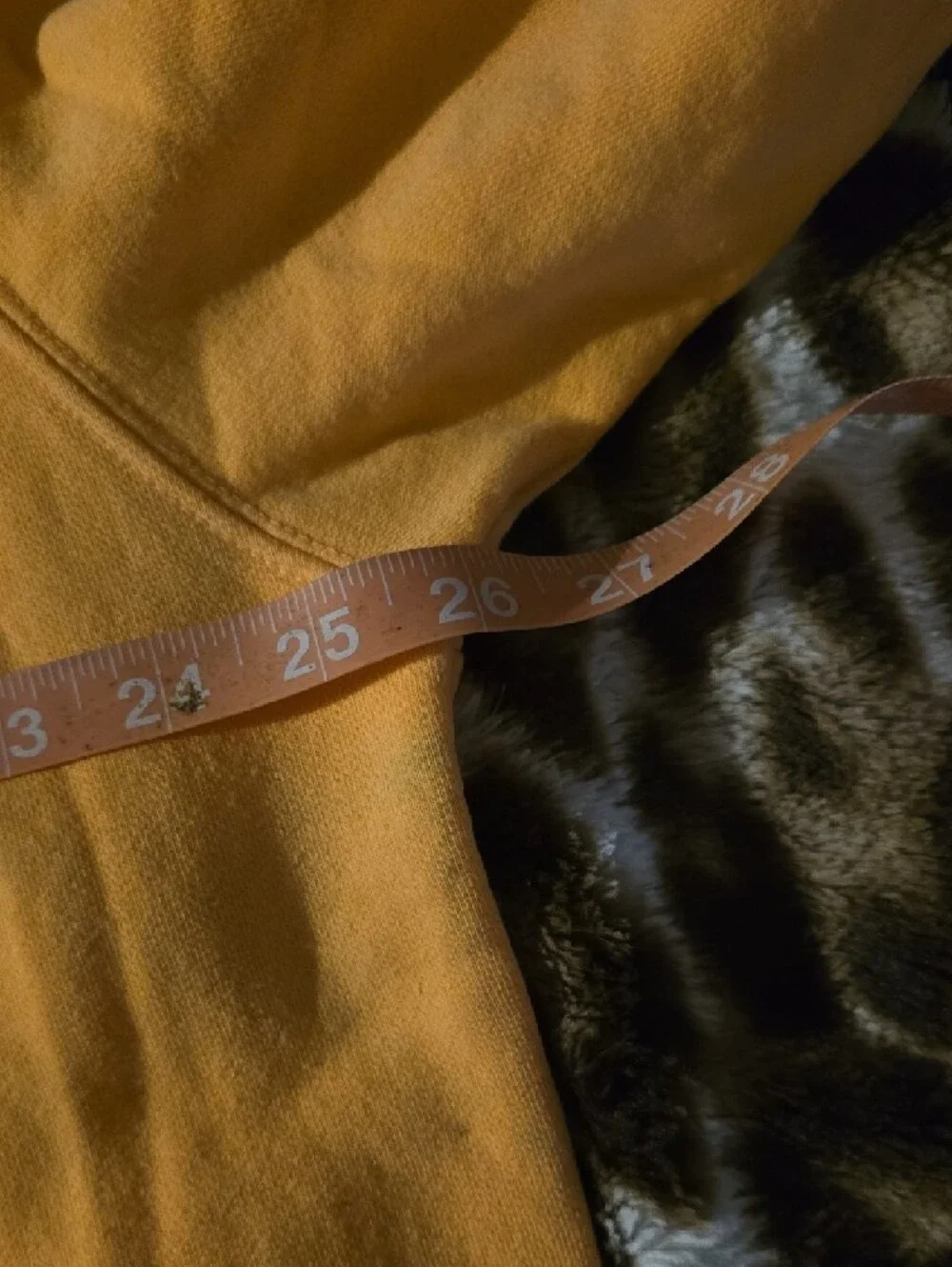 wild fable Mustard Yellow Fleece Sweatshirt - Picture 3 of 4